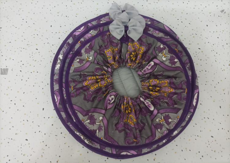دم کنی کش دار پارچه ای سه تایی ترکیب پارچه گلدار وساده💫ارسال پس کرایه پست 💫