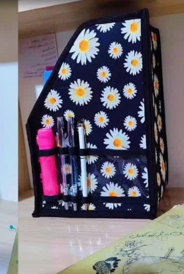 نظم دهنده کتاب طرح بابونه مشکی 💫 ارسال پس کرایه پست 🌟